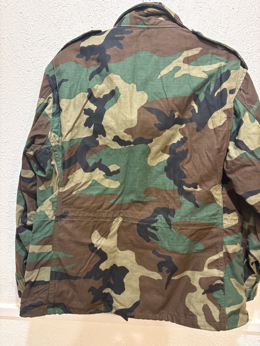 Classic Woodland Camo Field Jacket - Green/Brown - Picture 4 of 5